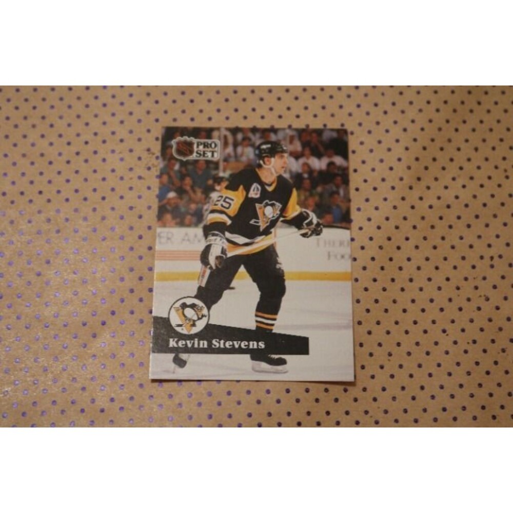 Kevin Stevens #185 Hockey Card (1991)
